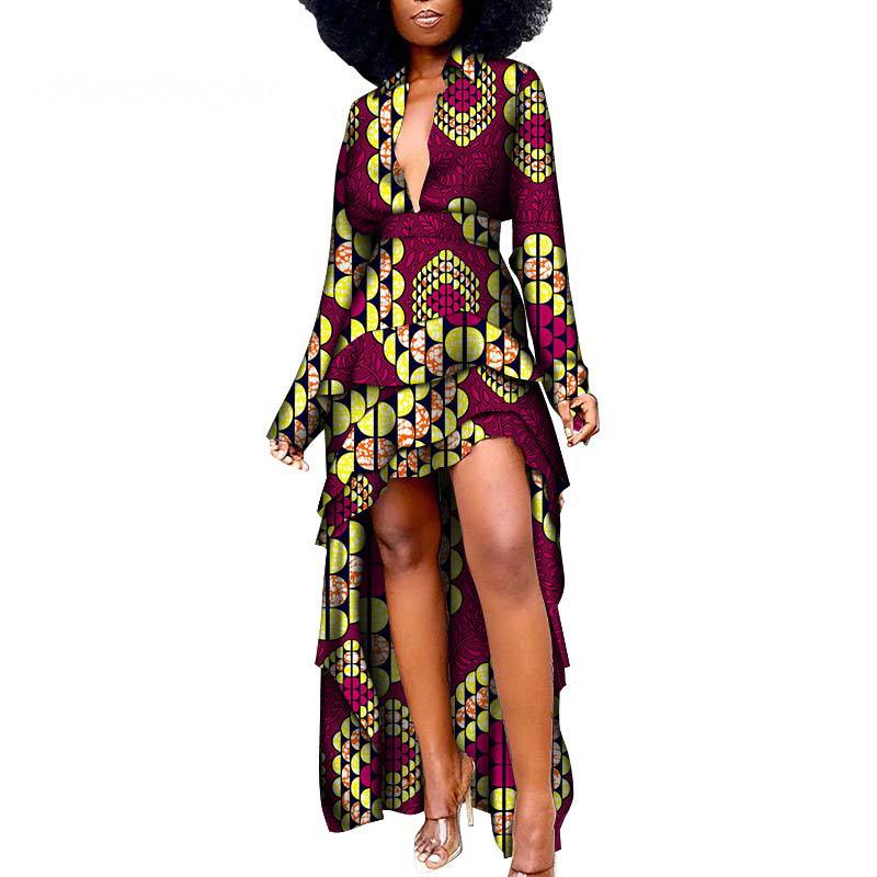African Batik Print Dress