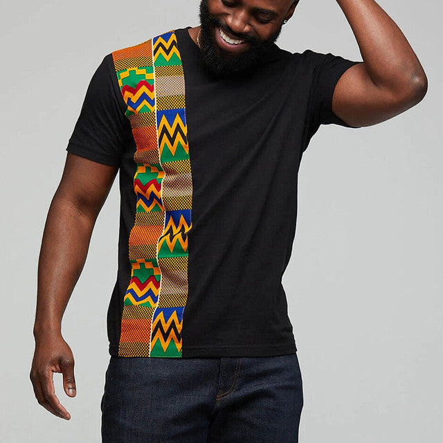 African Print Couple's Shirt