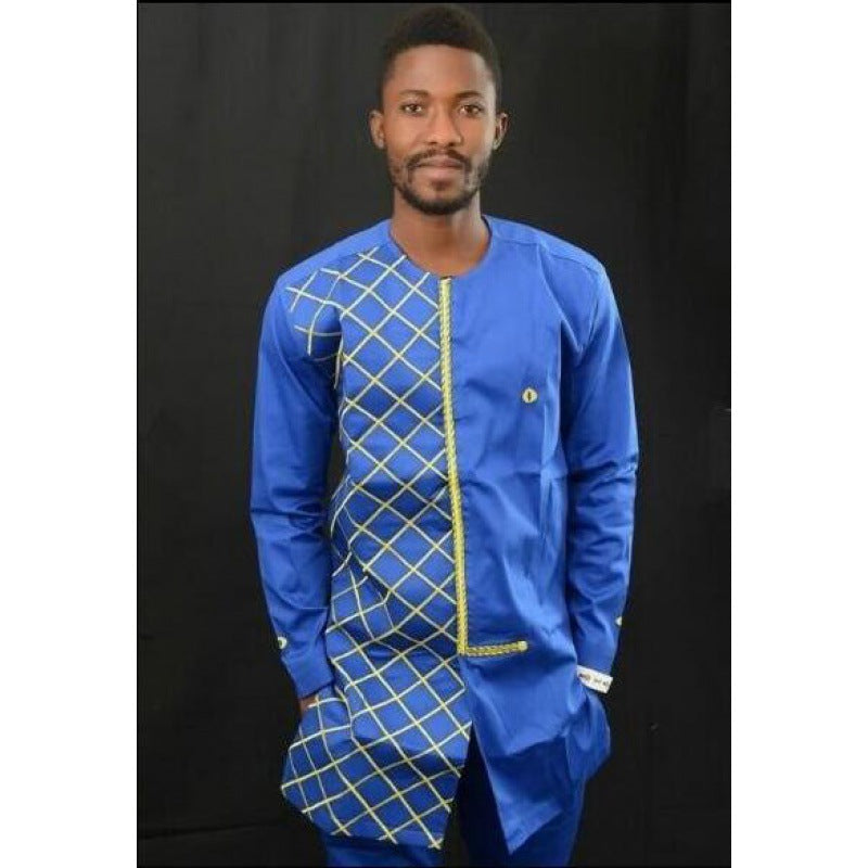 Ethnic Style Long African Suit