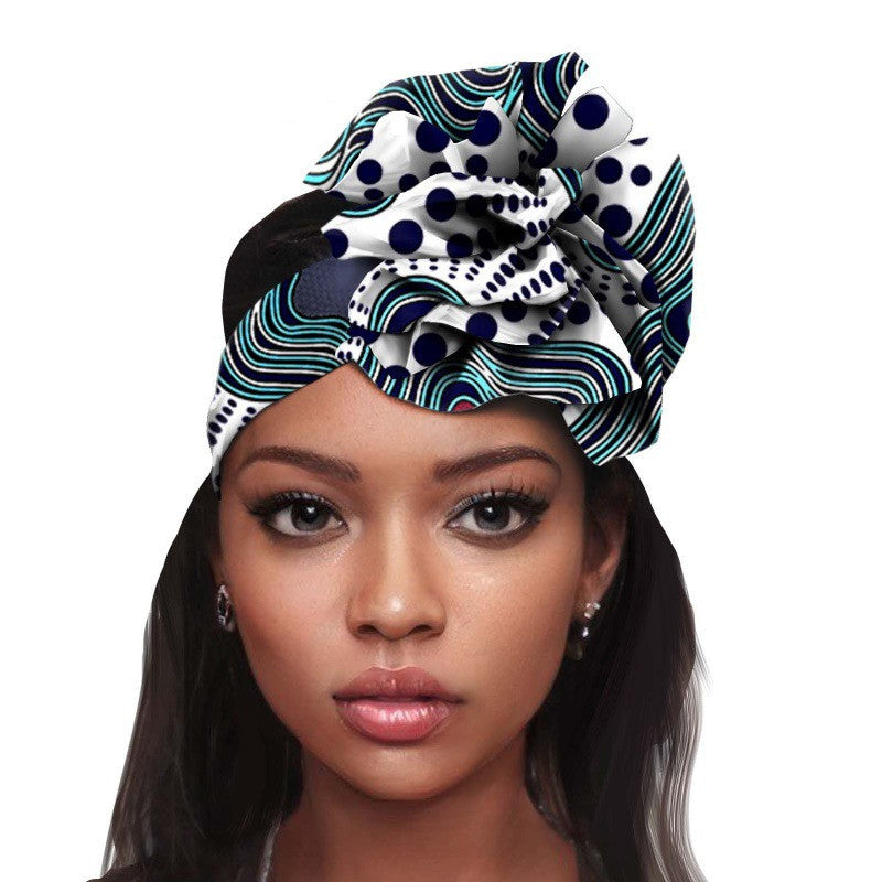 African Cotton Headscarf