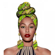 Load image into Gallery viewer, Fashion Headscarves And Earrings