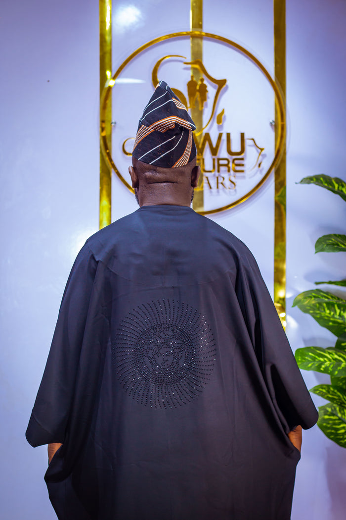 Luxury Men’s Kaftan with Fila Cap