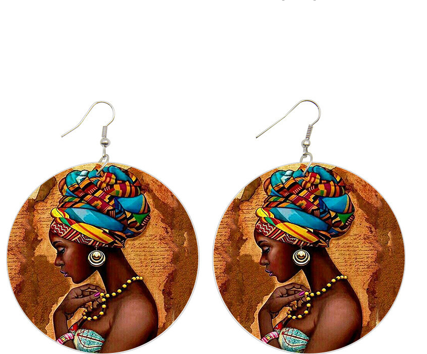 African Women Earring