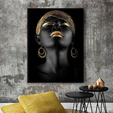 Load image into Gallery viewer, African Woman Decorative Painting