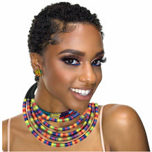 Load image into Gallery viewer, African Multilayer Choker Necklaces