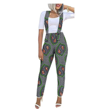 Load image into Gallery viewer, Batik printed cotton overalls