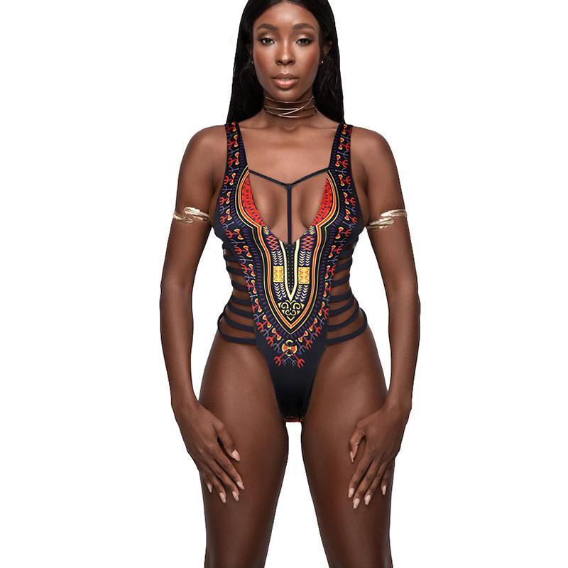 Retro Ankara One Piece