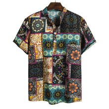Load image into Gallery viewer, African  short-sleeved shirt men