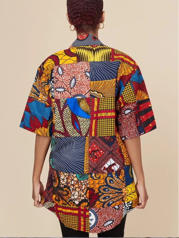 Retro African Style Printed Shirt