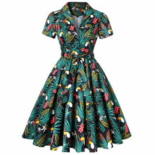 Load image into Gallery viewer, Toucan print dress