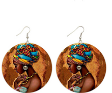 Load image into Gallery viewer, African Women Earring