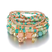 Load image into Gallery viewer, Boho Jewelry Multilayer Bracelet