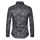 Floral Male Casual Shirts