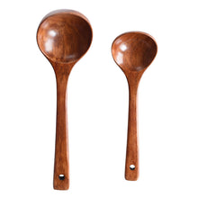 Load image into Gallery viewer, African Kitchen Wooden Spoons