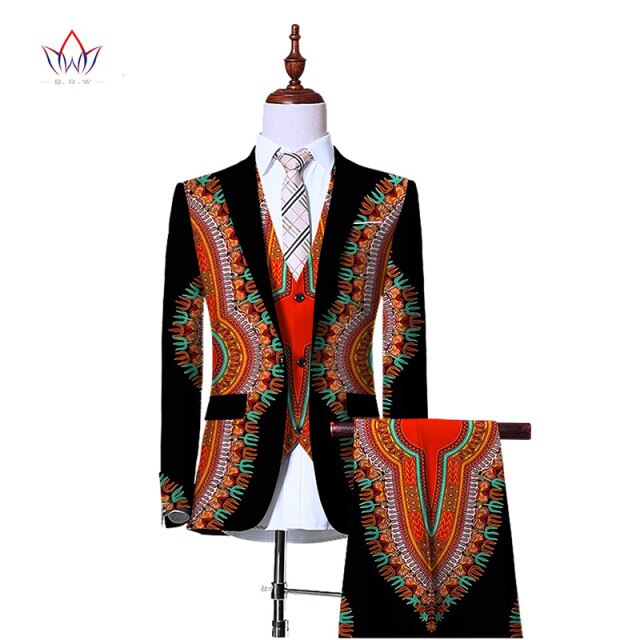 (Jacket+Vest+Pants)Blazers for Men