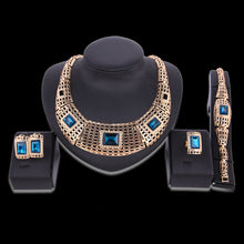 Load image into Gallery viewer, Electroplating Gemstone Jewelry set