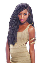 Load image into Gallery viewer, African solid braided chemical fiber wig