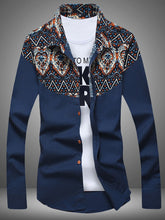 Load image into Gallery viewer, Tribal Paisley Print Shirt