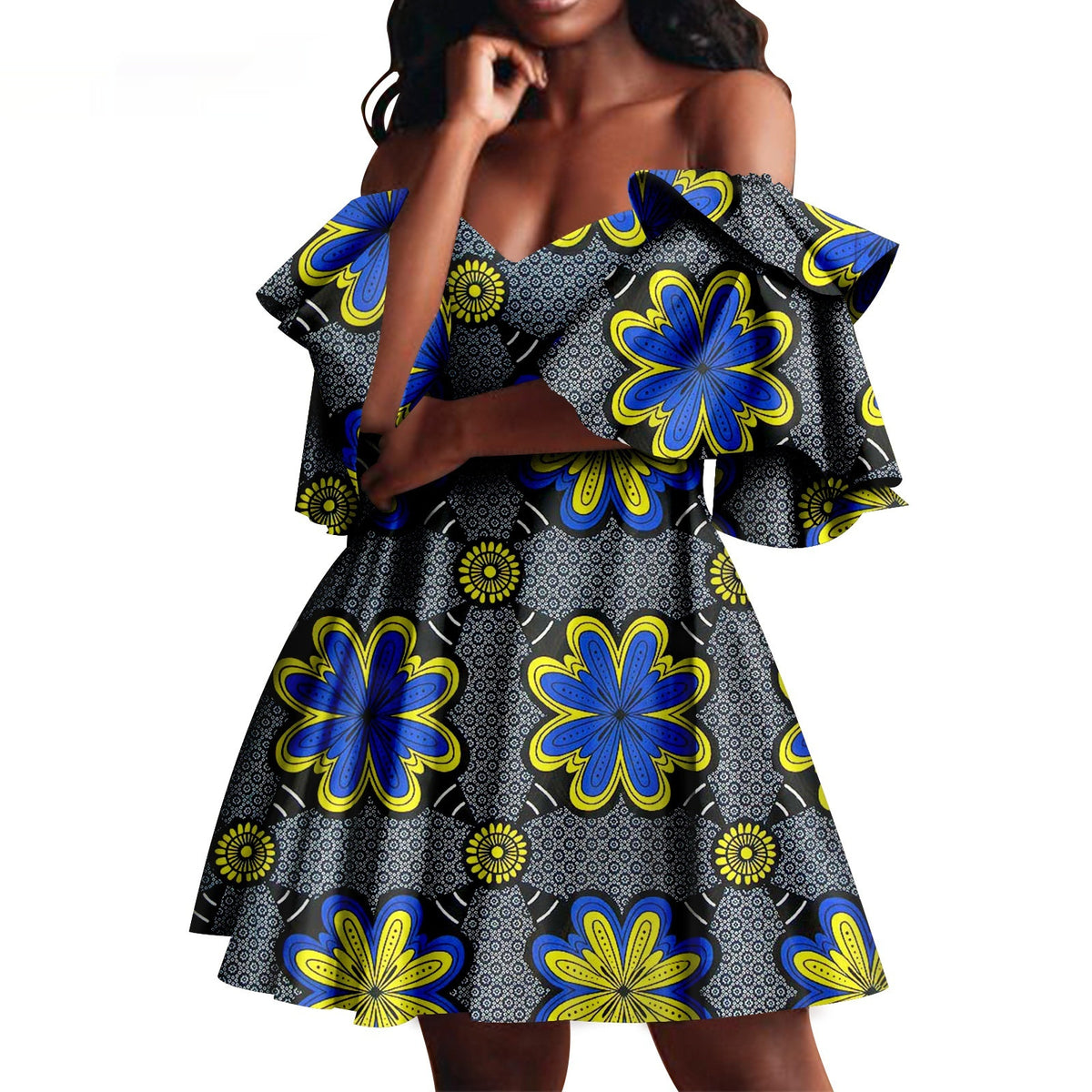 African Women's Party Dress