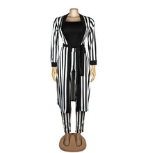 Load image into Gallery viewer, two-piece Striped Attire