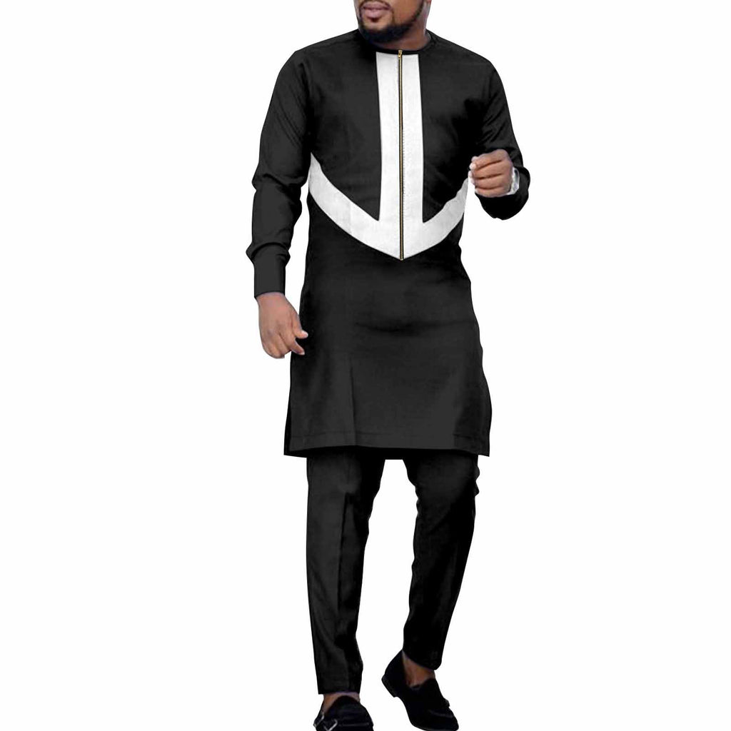 Ethnic Solid Men's Suit