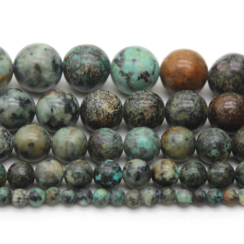 African Turquoise Handmade Bead