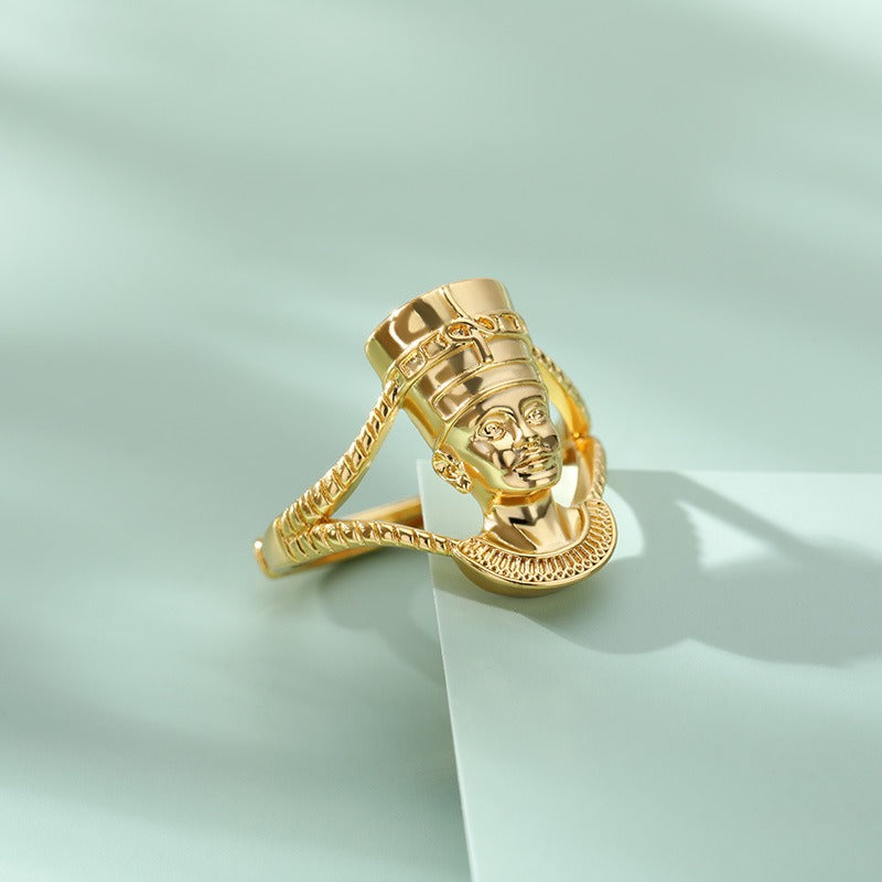 Egyptian African Queen Ring