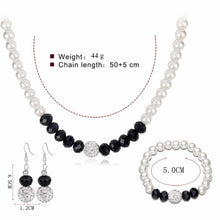 Load image into Gallery viewer, Simulated Pearl Jewelry Sets