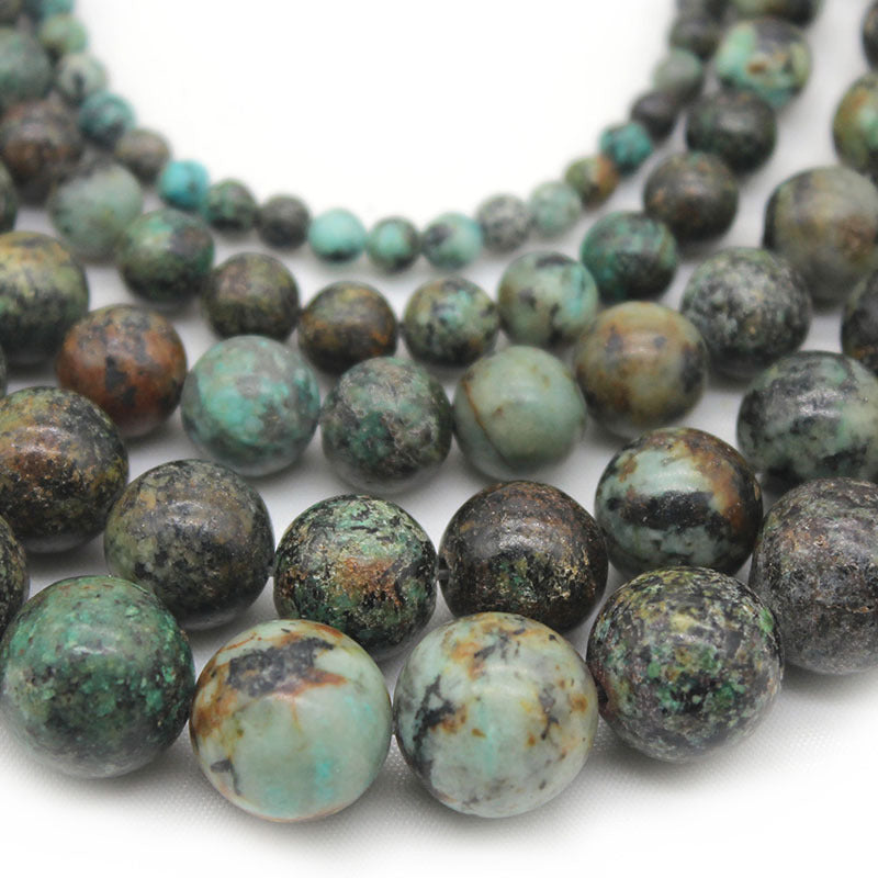 African Turquoise Handmade Bead