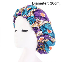 Load image into Gallery viewer, Oversized African Print Double Sleeping Hat