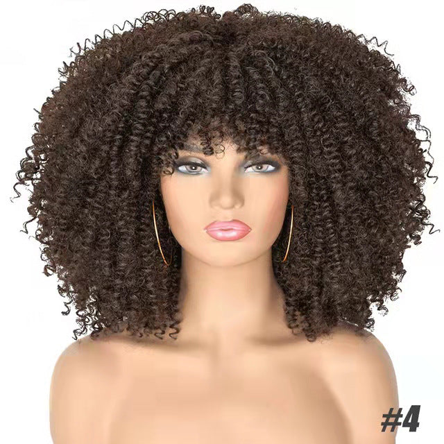 r Afro Wig Headgear