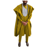 African Men's Three-piece Suit