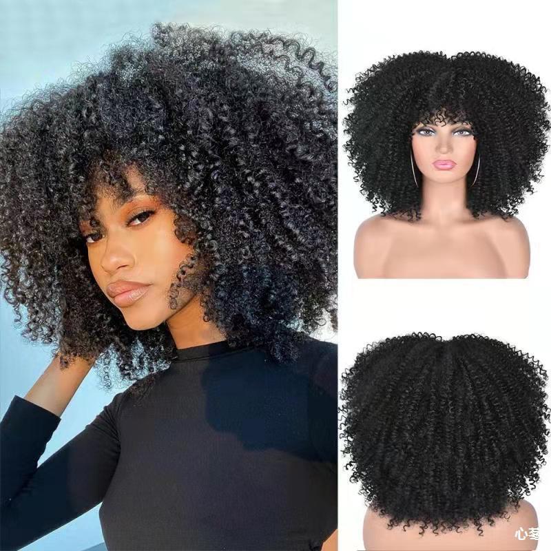 r Afro Wig Headgear