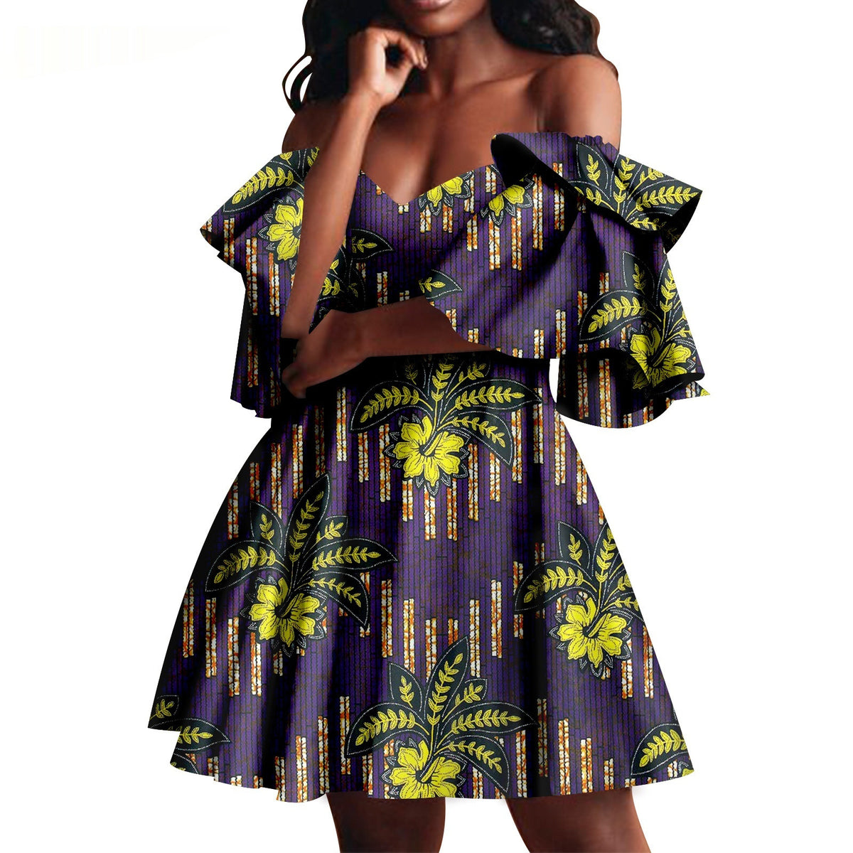 African Women's Party Dress