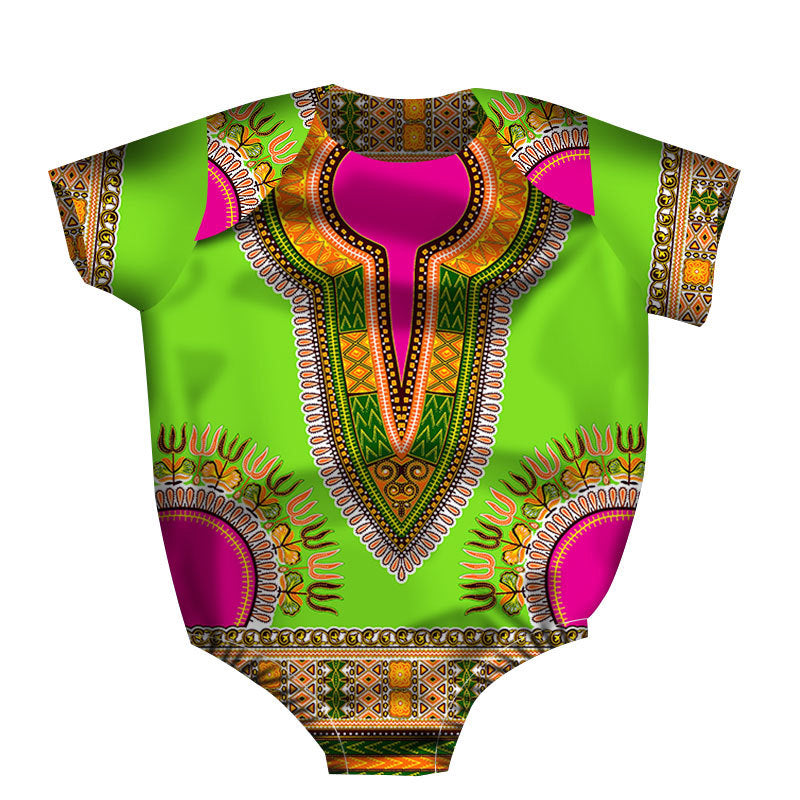 African printed children's jumpsuit