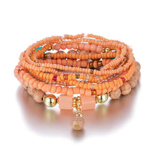 Load image into Gallery viewer, Boho Jewelry Multilayer Bracelet