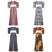 Load image into Gallery viewer, 2 PC African Women Dress