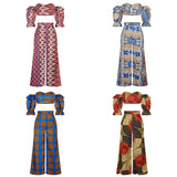 2 PC African Women Dress