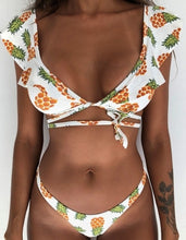 Load image into Gallery viewer, African Print Ruffled Bikini