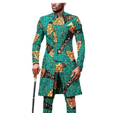 Load image into Gallery viewer, African Men&#39;s Slim Fashion Two Piece