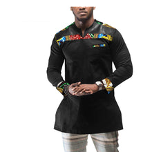 Load image into Gallery viewer, African Printed Men&#39;s Cotton Blouse