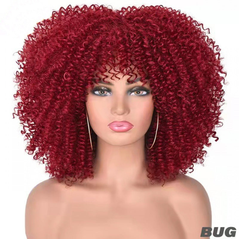 r Afro Wig Headgear