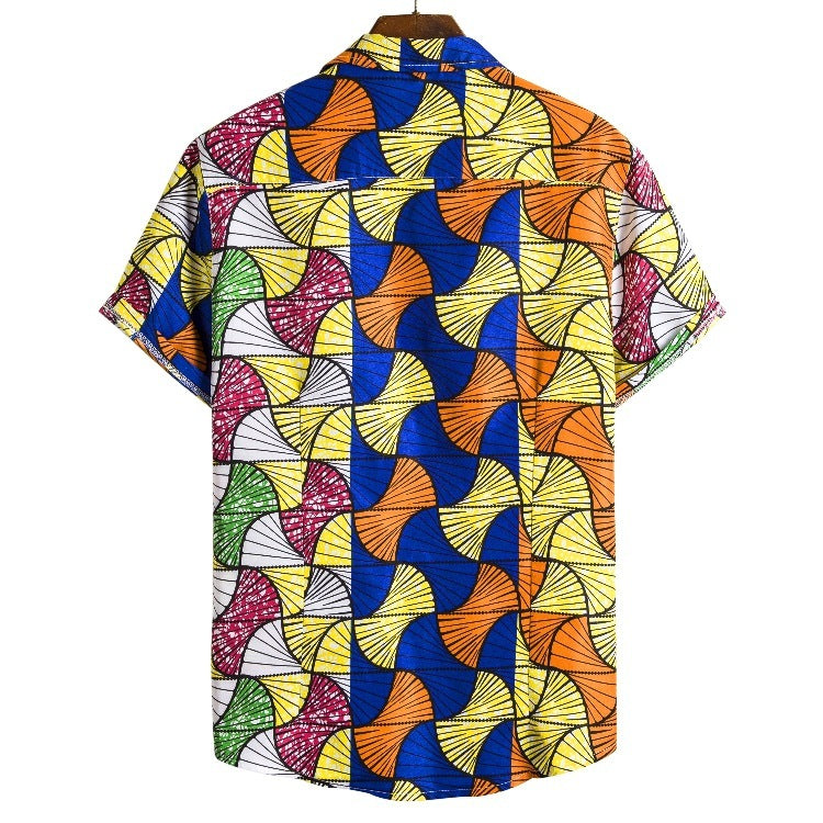 Printed Short-sleeved Shirt