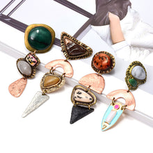Load image into Gallery viewer, Fashion Stone Dangle Earrings