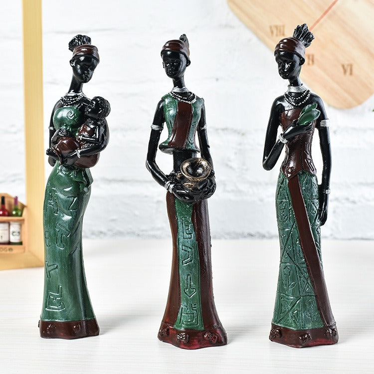 Exotic Resin Doll Home Decoration