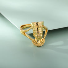 Load image into Gallery viewer, Egyptian African Queen Ring