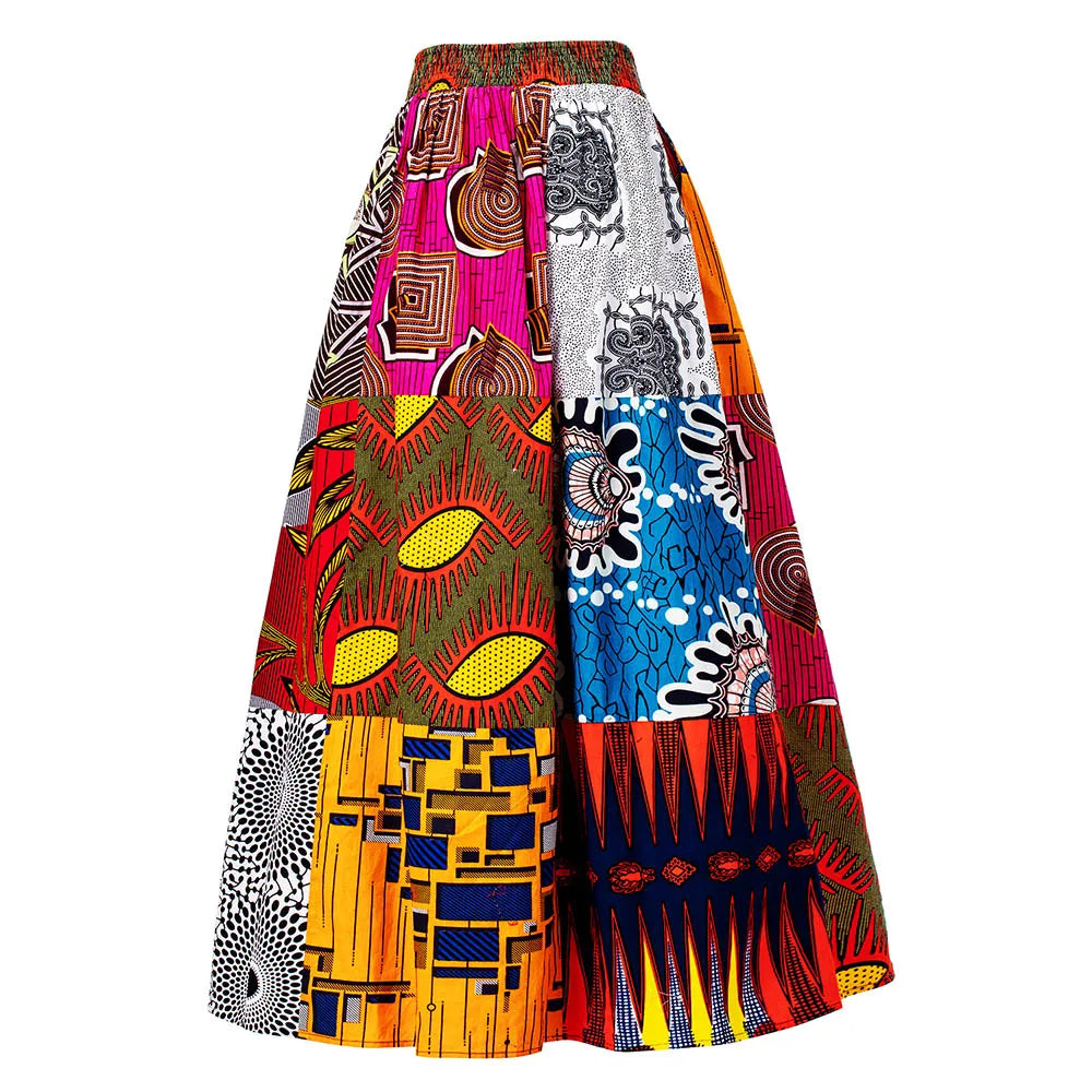 African Maxi Skirt