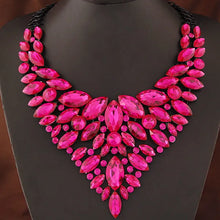 Load image into Gallery viewer, African Beads Statement Necklace