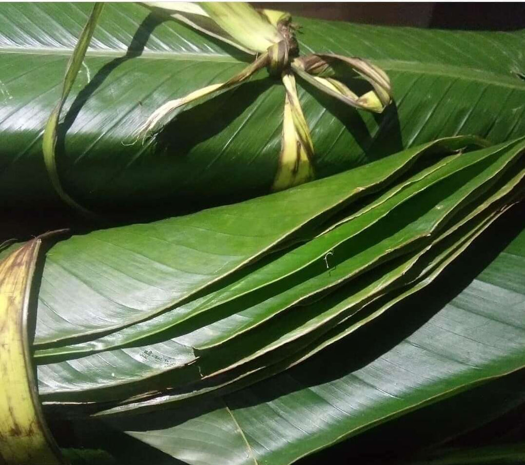 Moi moi Leaves/ Ofada Rice Leaves/ Abakiliki Rice Leaves