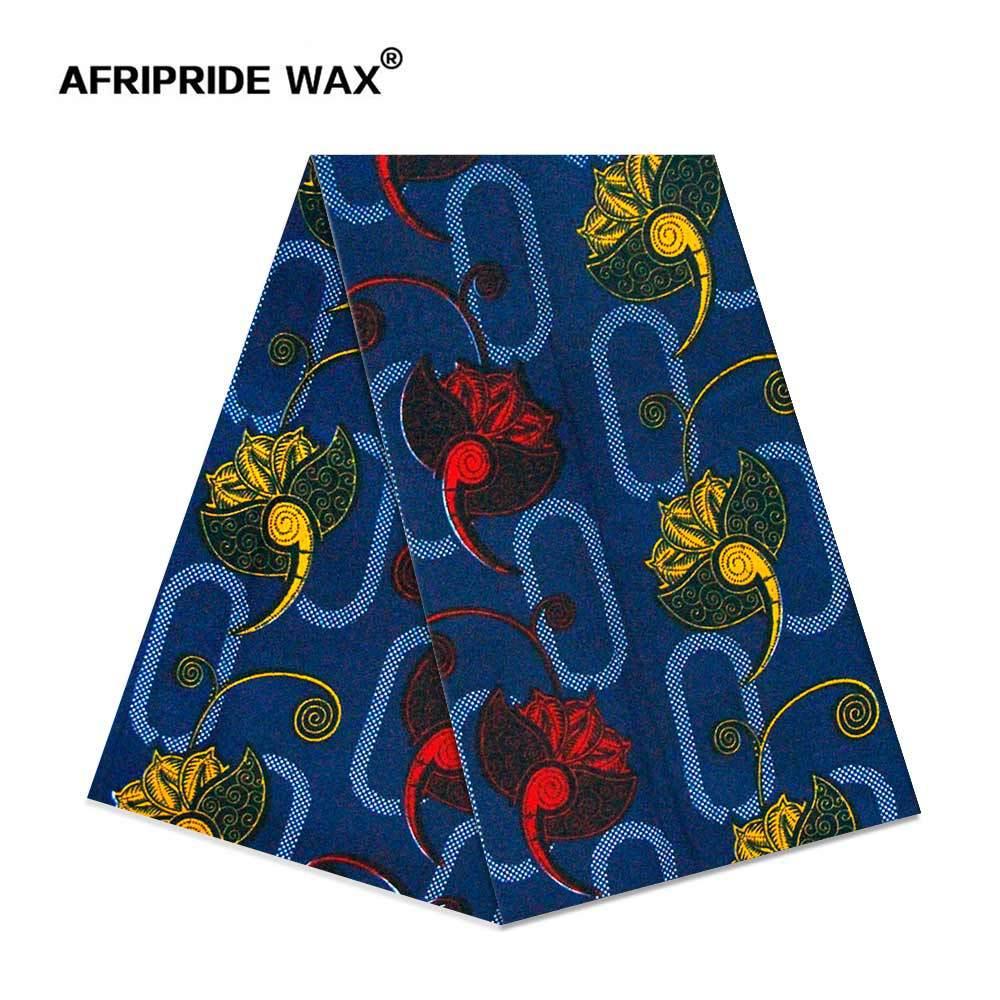 Size 6 African Wax Cotton Fabrics